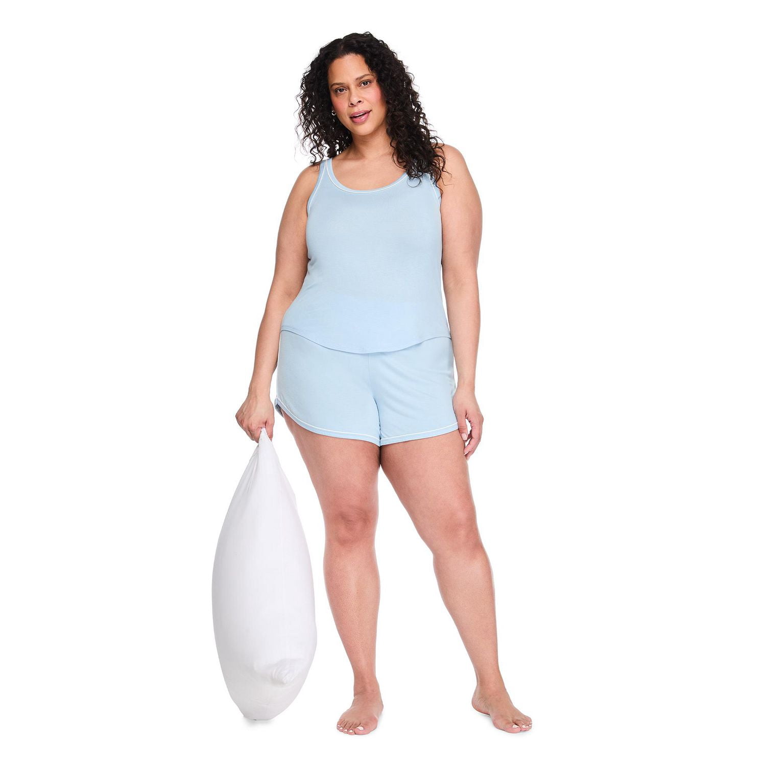 George Women's Plus Two Piece Pajama Set