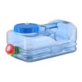 thumbnail image 1 of Portable Water Storage Container Carrier Jug for Outdoor Camping Backpacking 5.5L 35x18.5x15cm, 1 of 8