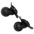 thumbnail image 4 of Roues de Bagages Noires, 2 Pcs Roues de Remplacement pour Bagages Pièces de Rechange Universelles Roues de Bagages Fonctionnement Fluide, 4 of 8
