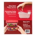 thumbnail image 4 of Rubbermaid EasyStore Rectangle, Square, and Round Food Storage Containers with Lids, 32-Piece Set, 4 of 6