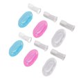thumbnail image 2 of Toddler Finger Toothbrush, Free From BPA 6PCS Separate Storage Box Baby Finger Toothbrush  For Early Oral Hygiene Training, 2 of 8
