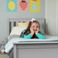 thumbnail image 3 of BEDSMART Solid Wood Twin Size Bed With Trundle | Gray, 3 of 7