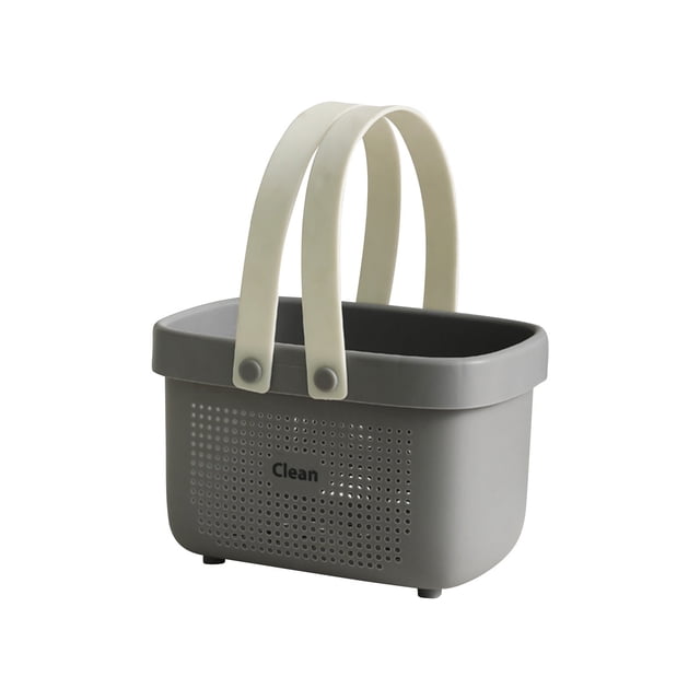 Yhmxh Panier de Douche de Bain Portable Panier de Rangement pour Houppette Panier de Rangement Organisation et Rangement Organisateurs et Rangement pour Salle de Bain Organisateurs et Rangement pour Garde-Robe