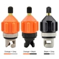thumbnail image 4 of Graflsoa Universal SUP Valve Adapter for Inflatable Kayaks, Paddle Boards, and Boats - Quick Connect, Durable Brass & Rubber, Lightweight, Portable - Black/Grey (JB-A02), 4 of 6