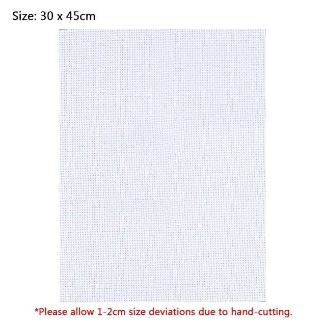 11CT Aida Cloth Cotton Embroidery Cross Stitch Fabric DIY Handcraft Cloth