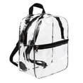 thumbnail image 1 of Dvkptbk knapsack knapsack Transparent Backpack Transparent Mini Backpack Suitable for Students' Bags, 1 of 5