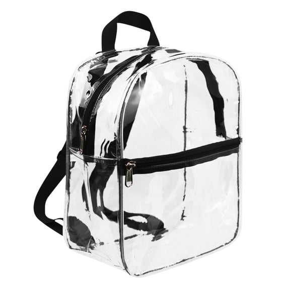 Dvkptbk knapsack knapsack Transparent Backpack Transparent Mini Backpack Suitable for Students' Bags