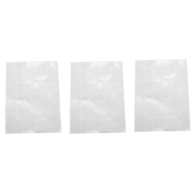 3X Protection de Cadre de Fourche avant de Vélo de Protection de la Chaîne de Vélo de Protection de la Fourche de Vélo Wrap Garde Pad Accessoires Transparent