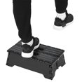 thumbnail image 3 of Portable Folding Step Stool Black Step Ladder For Elderly Pregnant Bathroom Travel Use, 3 of 8