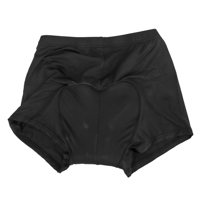 Men Riding Underpants, Wear Resisting Stereoscopic Silicone Pad High Elastic Bicycle Shorts for Travel M,L