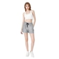thumbnail image 4 of Timegard Shorts pour Femmes Été Plage Décontractés Amples Taille Élastique Entraînement Course Shorts Légers, 4 of 8