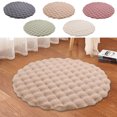 thumbnail image 1 of Sentmoon Outdoor Area Rugs Rugs Round Carpet Sofa Round Cushion Floor Cushion Living Room Coffee Table Carpet Facecloth Floor Cushion for Yoga, Pilates, Gym, Home Workout, 1 of 7