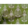 thumbnail image 5 of oneOone Cotton Cambric Green Fabric Block Craft Projects Decor Fabric Printed By The Yard 56 Inch Wide-QE, 5 of 5