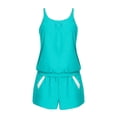 thumbnail image 3 of Pounoo Plus Size Tankini Swimsuits for Women Floral Two Piece Tummy Control Tank Tops and High Waisted Shorts Bathing Suits Gift, 3 of 8