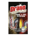 thumbnail image 1 of Drano® Snake Plus Drain Cleaner and Clog Remover Kit, Kit includes 58cm Flexible Tool and a 473ml Bottle, 1 of 8
