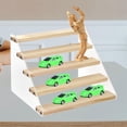 thumbnail image 4 of HILABEE Ladder Acrylic Stands, Clear Display Shelf, for Collectibles Perfume Figure Five-tiers, 4 of 9