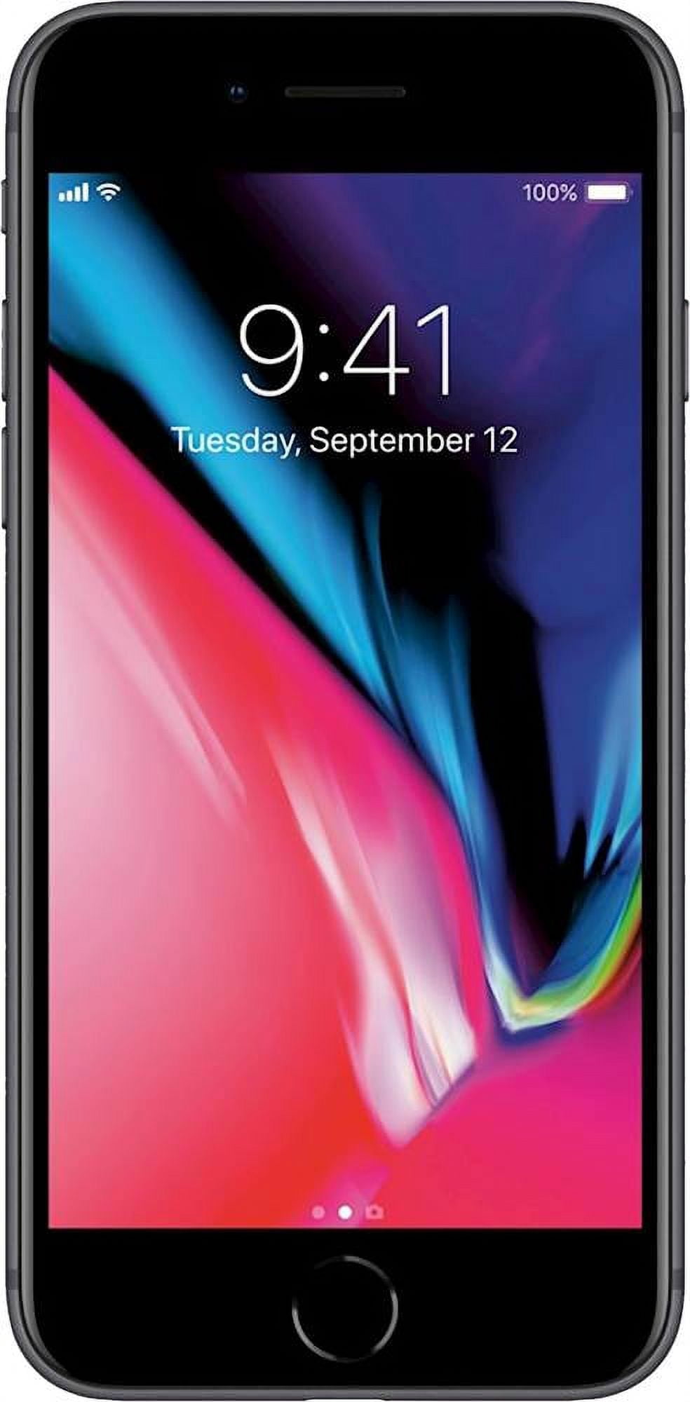 Pre-Owned Apple iPhone 8 256GB Unlocked GSM Phone w/ 12MP Camera - Space Gray (Refurbished: Good)