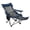 Navy, variant on Camping Recliner Camping Lounge Chair, Backpacking Folding Chair with Headrest, Footrest and Storage Bag for Outdoor Camping, BBQ, Large Weight Capacity