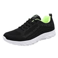 thumbnail image 1 of Kcodviy Men Mesh Mountaineering Casual Sneaker Shoes for Men Sport Shoes Lace Up Sneaker Rack for Men Solid Color Running Breathable Sneaker Cases for Men Soft Bottom, 1 of 9