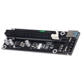 thumbnail image 1 of Ruiboury VER003 PCI-E Riser Card 30CM 60CM USB 3.0 Cable PCI 1X to 16X Extender PCI-E Adapter for GPU Miner Mining Black 30CM 1Set, 1 of 6