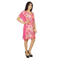 thumbnail image 3 of Bimba Kaftan en Polyester pour Femmes Couverture de Plage Courte Caftan Floral, 3 of 8