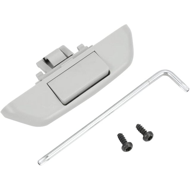 BINB ROAD 4L0898924B Rear Sunroof Shade Handle Gripe Plastic Compatible with Audi Q7 2007-2015 ,Grey