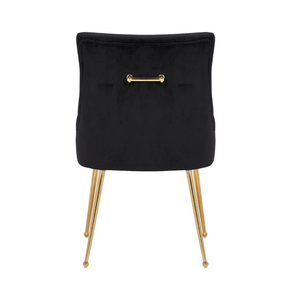 CHAISE HEYE II en noir ENSEMBLE DE 2
