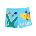 thumbnail image 2 of LSLJS Maillot de Bain Garçon Maillot de Bain pour Enfants Short de Bain Imprimé Short de Bain à Angle Plat avec Cordon de Serrage, Short de Bain Garçon, 2 of 3