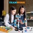 thumbnail image 4 of OKK Robot Building Toys for Boys, STEM Projects for Kids Ages 8-12, Remote & APP Controlled Engineering Learning Educational Coding DIY Building Kit Rechargeable Robot Toy Gif, 4 of 7