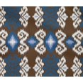 thumbnail image 4 of oneOone Cotton Flex Fabric Diamond & Swirl Ikat Decor Fabric Printed BTY 40 Inch Wide, 4 of 4