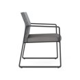 thumbnail image 4 of Gansett Reception Waiting Room Guest Chair / Charcoal Steel / Gray / Gray, 4 of 5