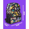 thumbnail image 3 of Pokemon Boys Black Character All Over Print Backpack (One Size) [dis], 3 of 6