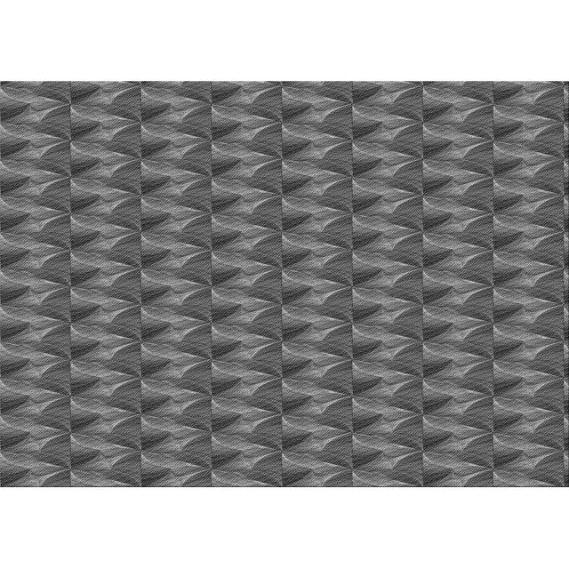 Ahgly Company Tapis d'Intérieur Rectangulaire Transitionnel Gris Lavable à la Machine, 5 Pieds x 7 Pieds