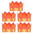 thumbnail image 1 of 5 Pcs Papier de Culte Ancestral Papier de Sacrifice Papier Jaune Papier de Culte, 1 of 9
