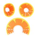 thumbnail image 4 of CBFFDC Collier pour Animaux de Compagnie Non Restrictif Double Boutonnage Ajustable Récupération Collier Confortable Cône Protecteur Fournitures pour Animaux de Compagnie, 4 of 6