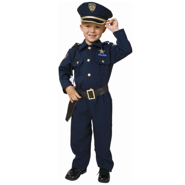 Ensemble de Déguisement de Luxe Police Primé - Très Grand 16-18