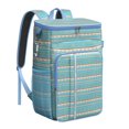 thumbnail image 1 of Rustic Home Decor Insulated Cooler Backpack - 20L Soft Cooler Bag, Artistic Design for Picnic, 1 of 6