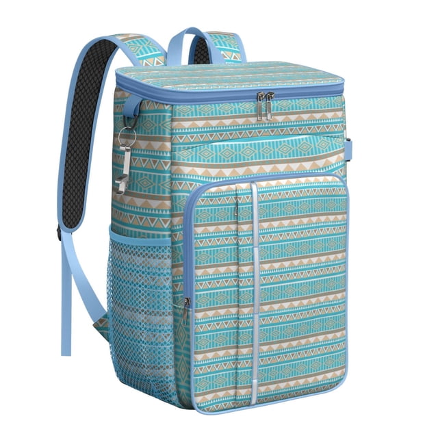 Rustic Home Decor Insulated Cooler Backpack - 20L Soft Cooler Bag, Artistic Design for Picnic