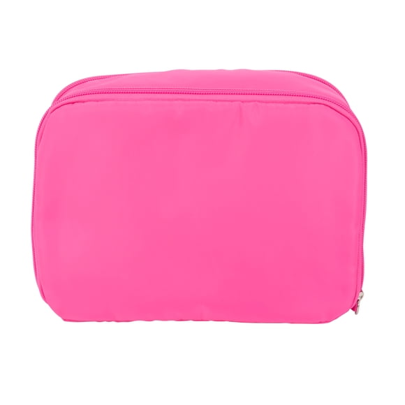 Eqb Cosmetic Bag, Double Zip Upright Case
