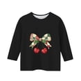 thumbnail image 3 of YUNAFFT Garçons et Filles T-Shirts à Imprimé de Noël 3-12 Ans Décontractés à Manches Courtes Extensibles Type Coton à Col Rond, 3 of 3