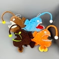 thumbnail image 2 of I-271 Blue Mantas Rays Lantern Fish Plush Toy Doll Stuffed Animal Marine Theme Gift Playtime Fun, 2 of 3