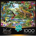 thumbnail image 1 of Buffalo Games Le puzzle Vivid Leopard Jungle en 1000 pièces, 1 of 5