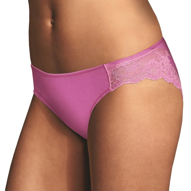 Maidenform Womens Comfort Devotion Lace Back Tanga - Best-Seller, 7