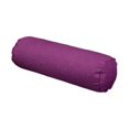 thumbnail image 1 of Lipstore Round Cylindrical Pillow Bolster Cushion Accessories Back Support Washable Cover Violet, 1 of 8