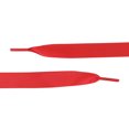 thumbnail image 3 of INSPIRE CHIC Women's 2 Pairs Flat Ribbon Sneaker Canvas Shoelaces Red 100 cm/39.5", 3 of 4