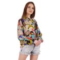 thumbnail image 3 of Inkmeso Printed Long Sleeve Oversized Shirt For WoMen's Loose Fit Button-Down Shirts Tunic, 3 of 7