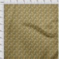 thumbnail image 4 of oneOone Soie Tabby Gamboge Jaune Tissu Récolte Matière de Robe Tissu Imprimé Tissu au Yard 42 Pouces de Large, 4 of 4