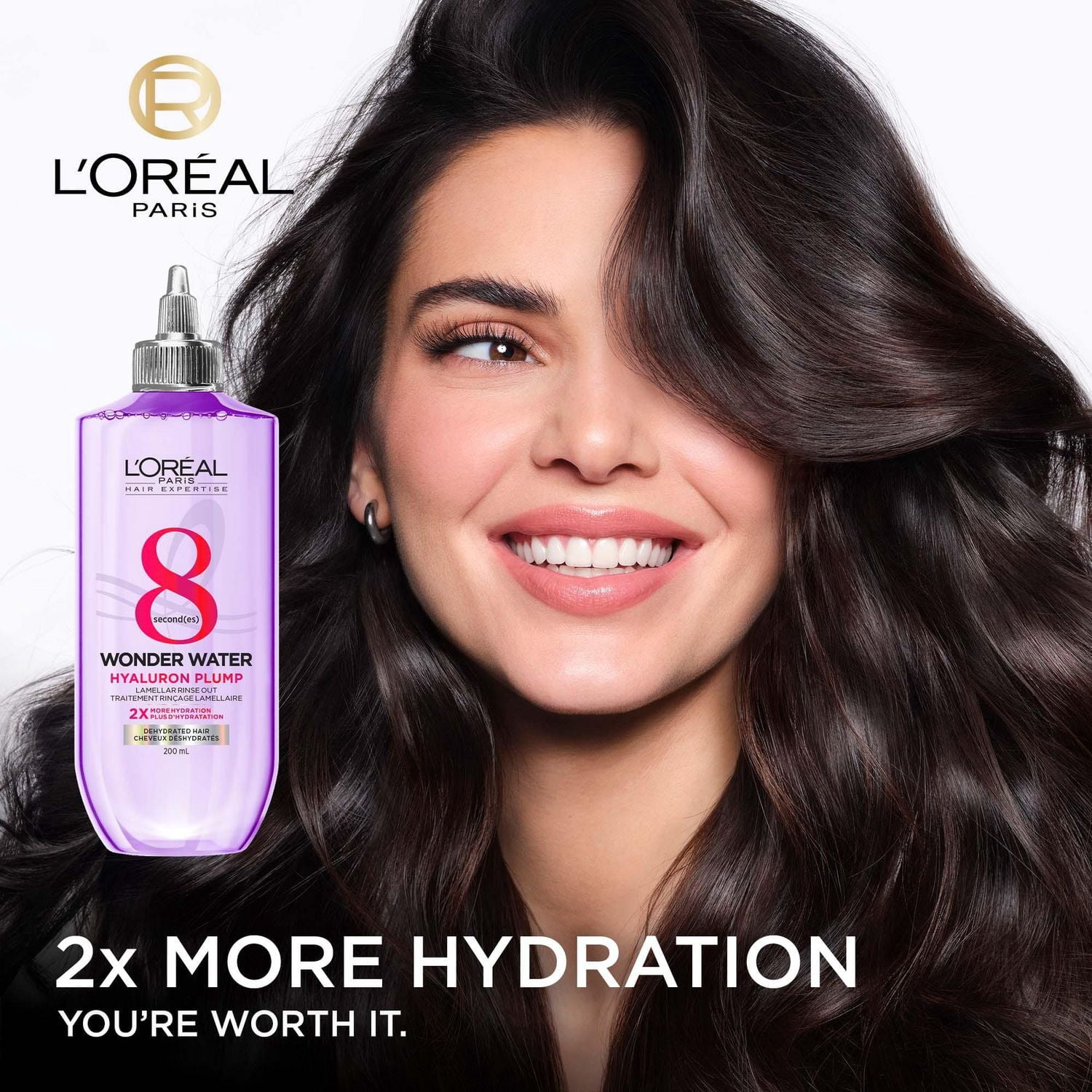 L'Oréal Paris Hyaluron Plump Eau Merveille, Traitement Capillaire