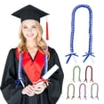 thumbnail image 1 of Vaidha Graduation Ribbon Leis Braid Color Congrats Graduates Leis Necklace For Graduation Party, 1 of 7