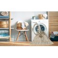 thumbnail image 2 of Ahgly Company Machine Washable Indoor Square Transitional Peru Brown Area Rugs, 4' Square, 2 of 7